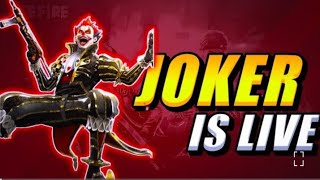 DRK JOKER FF is live [upl. by Ailegna]