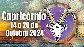 CAPRICÓRNIO♑️ Previsões para SEMANA 14 a 20 de OUTUBRO de 2024 ♑️💖💖Horóscopo Signo de Capricórnio [upl. by Aurel649]