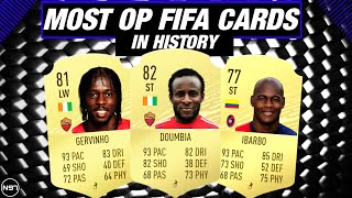 MOST OP FIFA CARDS IN HISTORY  ft Doumbia Ibarbo Gervinho Emenike [upl. by Losiram753]