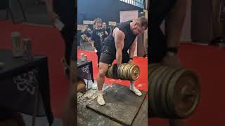 160KG UNLIFTABLE DUMBBELL 🔥🔥🔥 Grip Strongman ThomasInch Dumbbell [upl. by Farl]