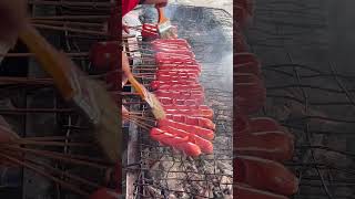 Roasted Hotdogs  Nice Street Food short shortvideos [upl. by Celestina845]