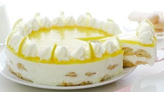 🍋 TORTA FREDDA AL LIMONE di Stefania  Il Ricettario 66 [upl. by Lehcem849]