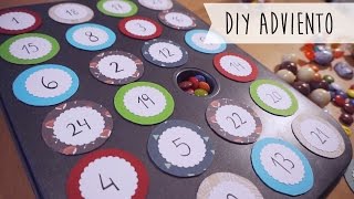 DIY Calendario de Adviento fácil [upl. by Yentihw827]