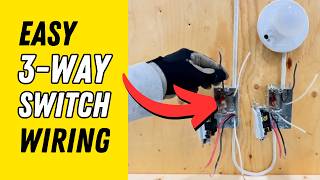 Easy 3 Way Switch Install diy electrical wiring [upl. by Sancho]