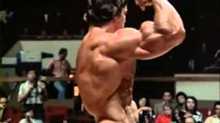 Arnold Schwarzenegger Mr Olympia 1975 [upl. by Atterys]