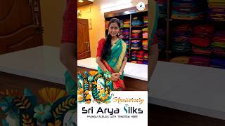 10th Anniversary SriAryaSilks  Lucky draw Contest  Return gifts  Kanchipuram silk sarees [upl. by Yznyl942]