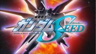 機動戦士ガンダムSEED 第一OPテーマ『INVOKEーインヴォークー』Full ver [upl. by Gamages]