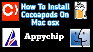 How To Install Cocoapods on Mac OSX  Mojave Catalina High Sierra Capitan Big Sur  Swift  Xcode [upl. by Eneleoj]