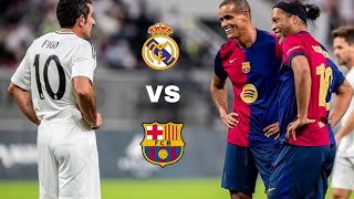 Real Madrid Legends Vs Barcelona Legends  El Classico [upl. by Nikolai683]