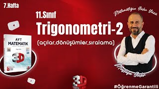 Trigonometri2  Açılar Dönüşümler Sıralama  Pdf öğrenmegarantili [upl. by Aekin]