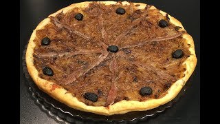 LA PISSALADIÈRE OU APPELÉE AUSSI LA TARTE À L’OIGNON [upl. by Katonah]