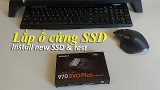 Lắp ổ cứng SSD Samsung 970 EVO Plus 1TB PCIe NVMe [upl. by Wurtz]