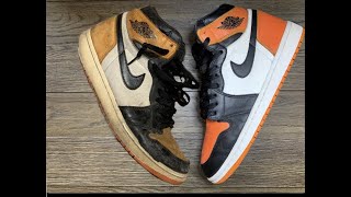 Restoring a 1700 shoe  Beat up Air Jordan 1 Retro Shattered Backboard Restoration [upl. by Alema611]