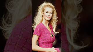 Claudia Schiffer  916 vertical video  iconic fashionstyle [upl. by Feodor]