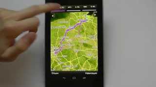 Sygic GPS навигационная программа навигатор андроид android тест обзор на русском Nexus 7 часть 1 [upl. by Costa]