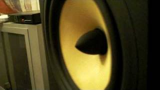 Hi Fi amp Surround setup B amp W 685 Woofer Test [upl. by Idissak]