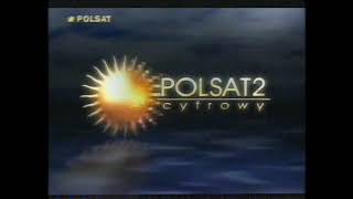 Polsat 2 cyfrowy ident z lat 19992001 [upl. by Tamqrah254]