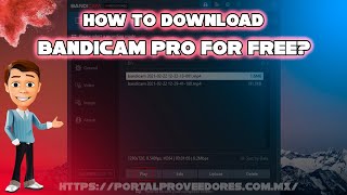 How To Download Bandicam Pro For Free  100 Legit Method  No WaterMark [upl. by Serg]