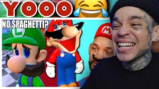 SMG4  Mario Reacts To Nintendo Memes 5 reaction [upl. by Leopoldeen]