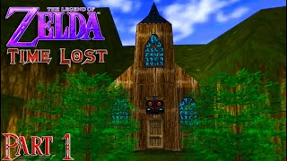 Zelda64 Time Lost FULL GAME 100 playthrough New Ocarina of Time RomhackMod [upl. by Pavlish]