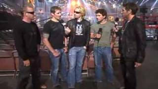 NickelBack And ZZ Top Backstage [upl. by Nosbig]