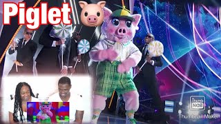 THE MASKED SINGER SEASON 5  EPISODE 7  PIGLET  REACTION VIDEO [upl. by Angela]