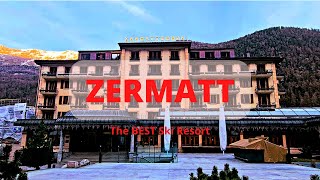 Zermatt The BEST Ski Resort Relaxing Walking Tour Switzerland [upl. by Junko924]