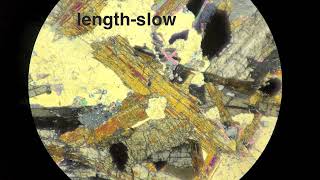 Petrology Thin Section Kyanite Quartzite [upl. by Caiaphas519]