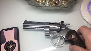 Another 425” Colt Python with Wilson Combat Sight [upl. by Anuahsed]