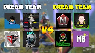 DREAM TEAM 4V4 CUSTOM GAME TEAM GABYEL VS TEAM LOPHI [upl. by Justus]