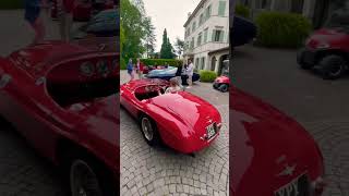 Cavallino Classic di Modena 2022 Ferrari 166 MM Barchetta Touring sn 0040M Sally MasonStyrron [upl. by Ynohtona]