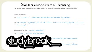 Ökobilanzierung Grenzen Bedeutung  Immobilienmanagement [upl. by Kati536]