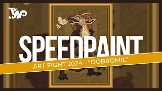 Speedpaint  Art Fight 2024 [upl. by Onafets795]