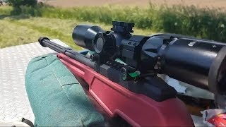 ATOMIC ARMS KSA 165quot 1022 920 TARGET BARREL REVIEW [upl. by Nannette]