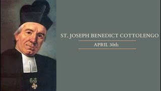 Saint of the day  Joseph Benedict Cottolengo April 30th saintoftheday catholic christianity [upl. by Etnoj]