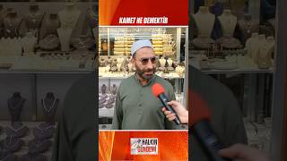 KAMET NE DEMEKTİR din namaz soru video youtubeshorts gündem shorts sokakröportajı kamet [upl. by Aikem]