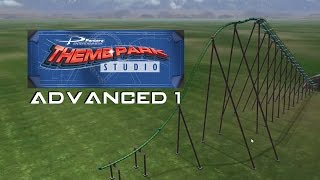 Theme Park Studio Advanced Coaster Building Part 1 [upl. by Dace]