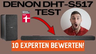 Denon DHTS517 312 Soundbar Test Erfahrungen Review deutsch [upl. by Ayeka]