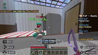 Minecraft pvp avec moumoune [upl. by Yeltneb489]