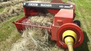 Fahr HD 360 Zetor 4712 Baliranje [upl. by Grimbald]