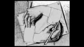 Drawing Hands  M C Escher Video Art [upl. by Finah150]