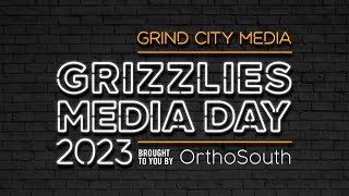 Grizzlies Media Day 2023  Presented by OrthoSouth [upl. by Acisej]