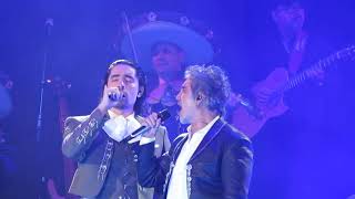 Alejandro Fernandez y Alex Fernandez en vivo  Perdon [upl. by Gentes721]