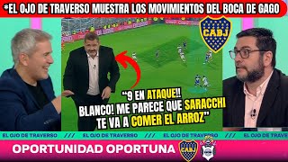 🚨👁️¡TRAVERSO ANALIZA a BOCA🔵🟡¡LOS MOVIMIENTOS CLAVE del BOCA de GAGO🔝🔥¡9 en POSICIÓN OFENSIVA🔥 [upl. by Ahsir560]