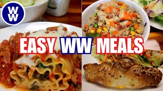 Whats For Dinner 29  Easy WW Weight Watchers Recipes  PIGS IN A BLANKET Personal Points Plan [upl. by Acirne570]