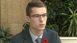 Sam Oosterhoff  quotIm ProLifequot  Niagara WestGlanbrook PC Candidate [upl. by Ivz298]