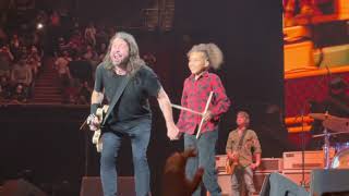 Foo Fighters quotEverlongquot w 11YearOld Nandi Bushell The Forum Los Angeles 82621 [upl. by Rob]