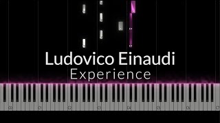 Ludovico Einaudi  Experience Piano Tutorial [upl. by Vachell85]