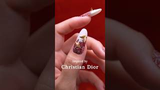 Nail Tutorial  Butterfly Nails🦋Inspired by Dior shorts butterfly nailart [upl. by Xavier]