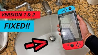 How to Fix WATER DAMAGED Nintendo Switch V1 amp 2 [upl. by Addiego]